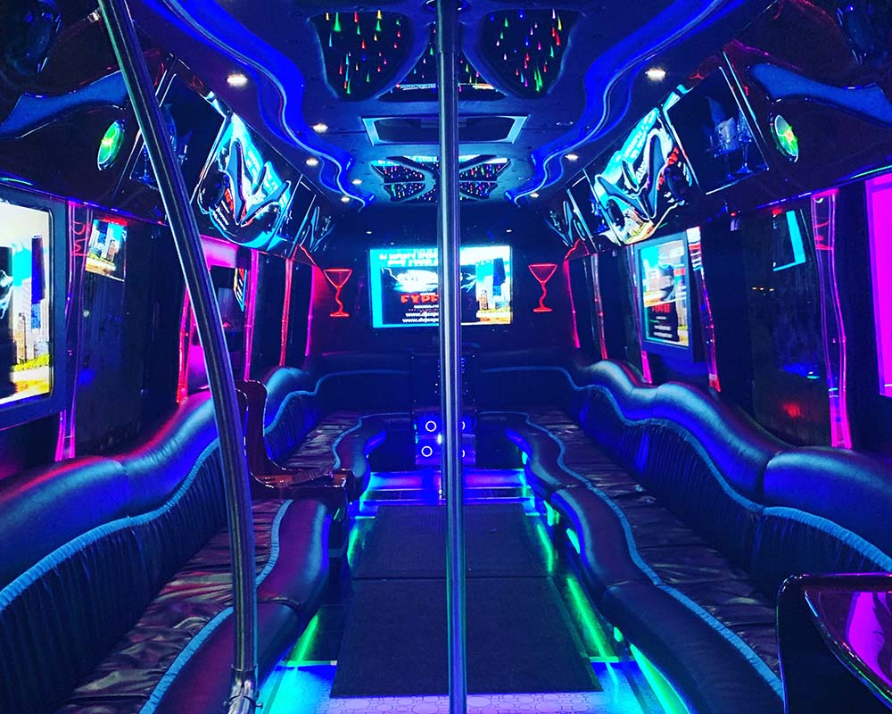 40 passenger limo bus stretch limo My Buffalo Grove il